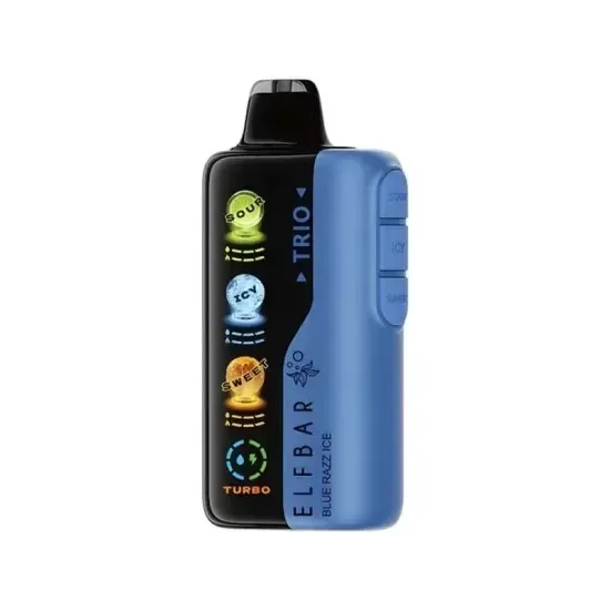 BLUEBERRY POM SLUSHY ELFBAR TRIO 40000 PUFFS - POD DESCARTÁVEL