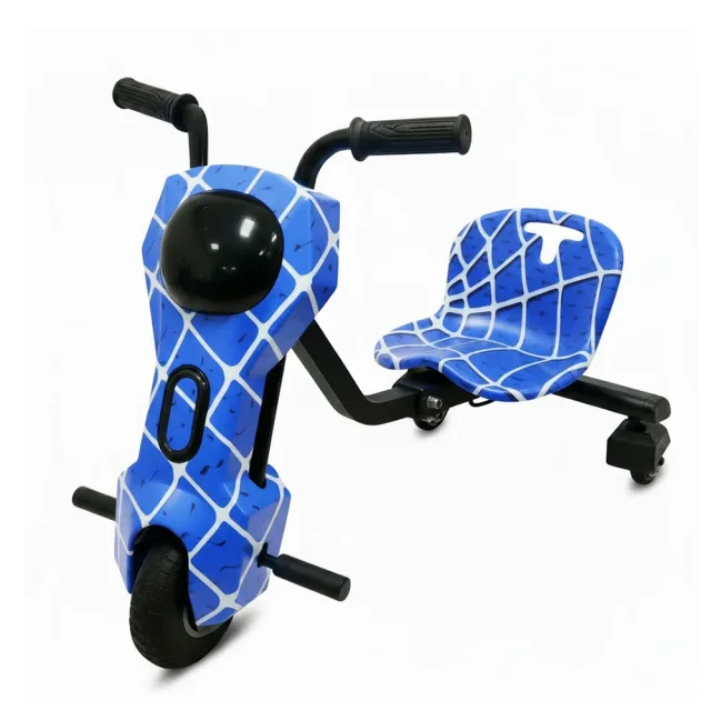 SPIDER BLUE SMART WHEEL TRICICLO ELÉTRICO 8.5 SM02 COM BLUETOOTH E LUZES