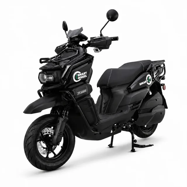 Moto Elétrica Smart Wheel SW Tank Pro 1000W 32km/h Preta no Paraguai