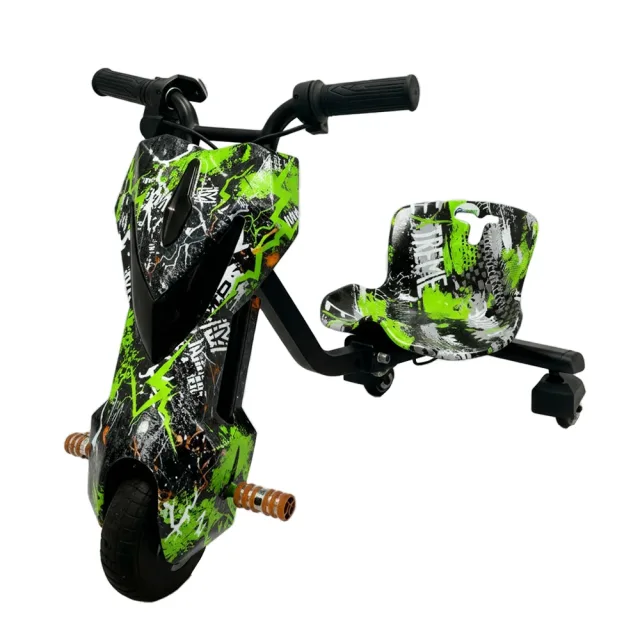 GRAFITE VERDE SMART WHEEL TRICICLO ELÉTRICO 8.5 COM BLUETOOTH E LUZES