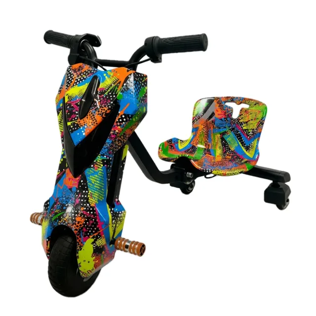 GRAFITE COLORIDO SMART WHEEL TRICICLO ELÉTRICO 8.5 COM BLUETOOTH E LUZES