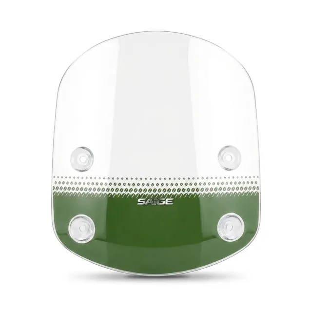 Viseira Defletora Smart Wheel Cappuccino Verde Pastel no Paraguai