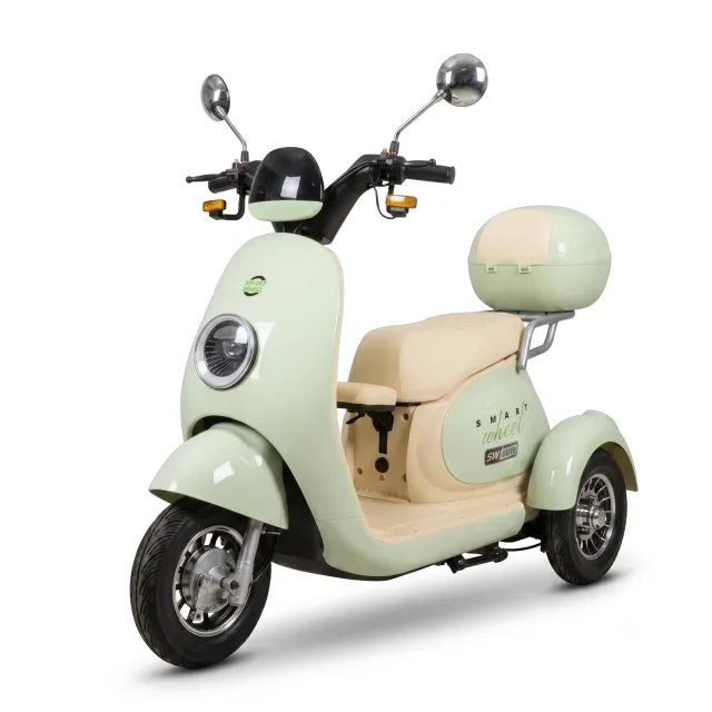 Triciclo Elétrico Smart Wheel Cute 1000W Green para Adultos no Paraguai