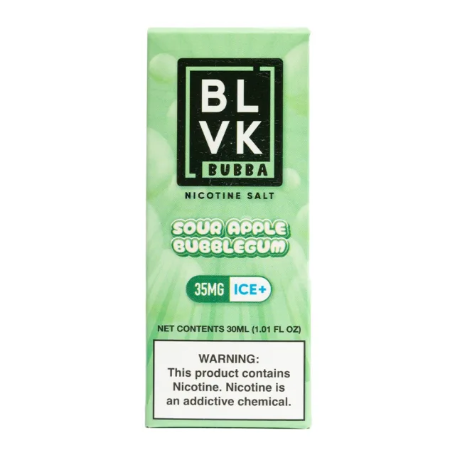 Sour Apple Nic - Salt 35Mg Blvk Bubba
