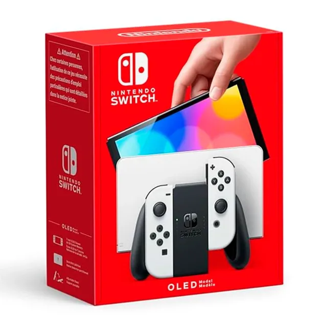 Console Nintendo Switch Oled Branco - Japones