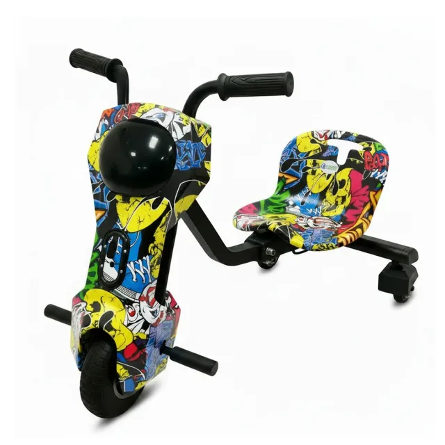 HIP-HOP SMART WHEEL TRICICLO ELÉTRICO 8.5 SM02 COM BLUETOOTH E LUZES